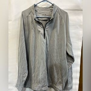 Adidas 2X quarter zip pullover grey